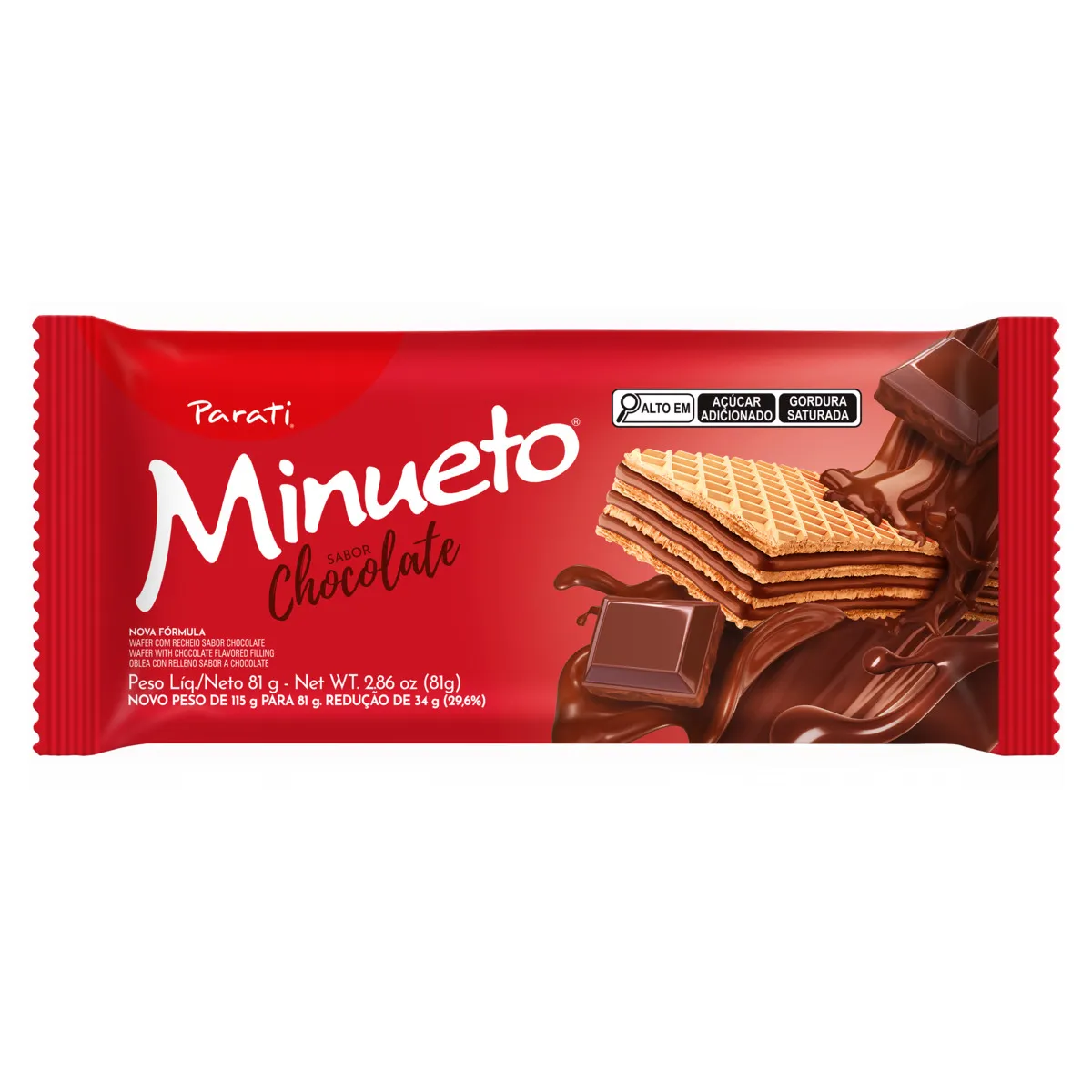 Bolacha Minueto Chocolate 